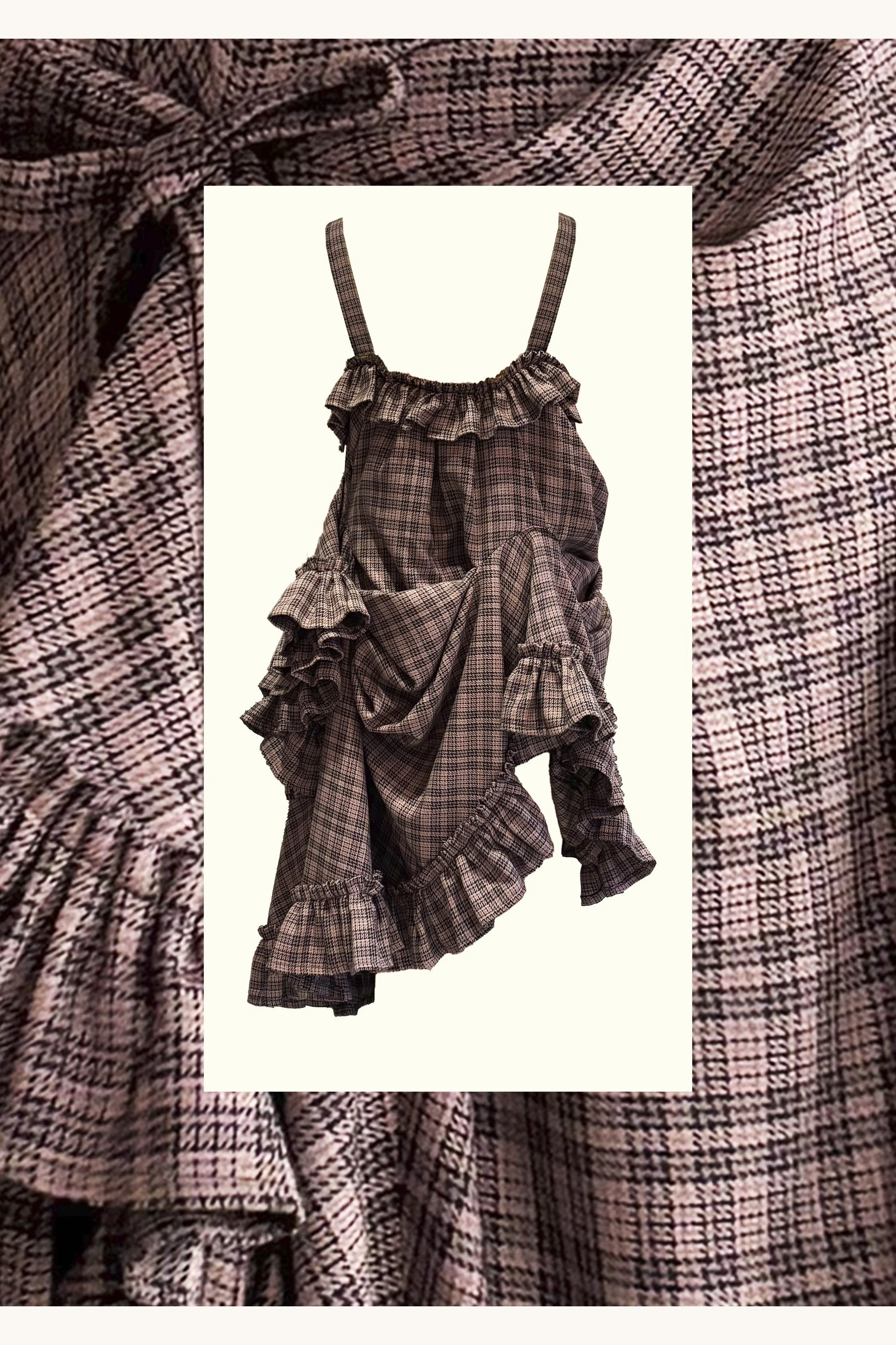 Asymmetric Draped Dress